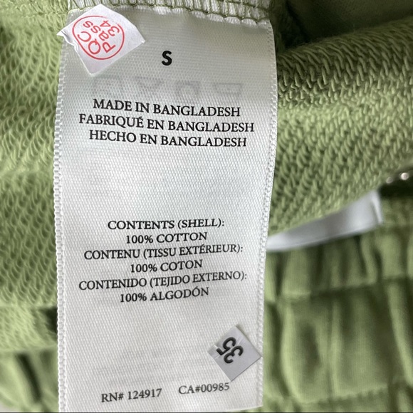 WE WORE WHAT NWT GREEN JOGGER SWEAT PANTS IN SAGE GREEN SMALL - Picture 8 of 9